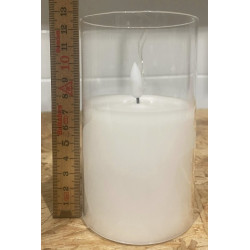 LED Lys i glas H : 12,5 cm...